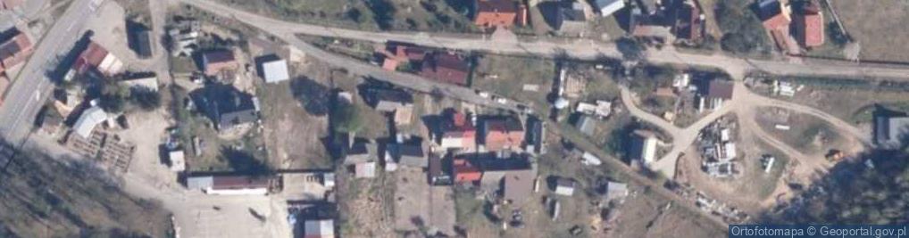 Zdjęcie satelitarne Osinów Dolny ul.