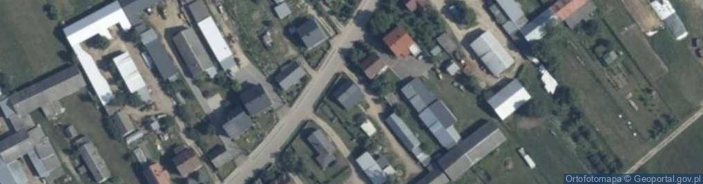 Zdjęcie satelitarne Osiny Dolne ul.