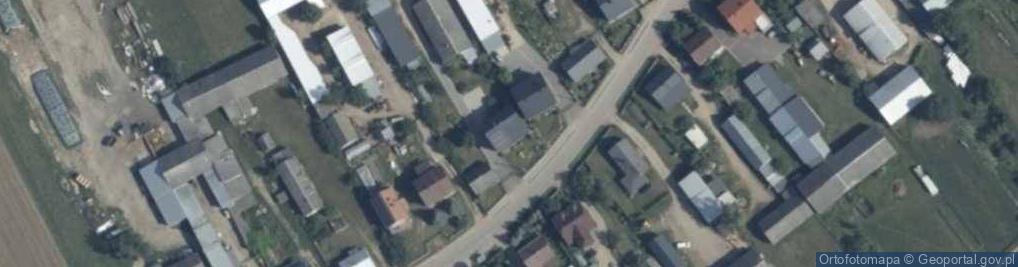 Zdjęcie satelitarne Osiny Dolne ul.