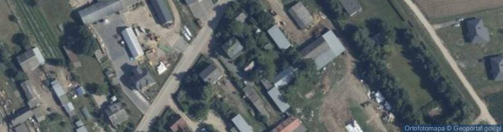 Zdjęcie satelitarne Osiny Dolne ul.