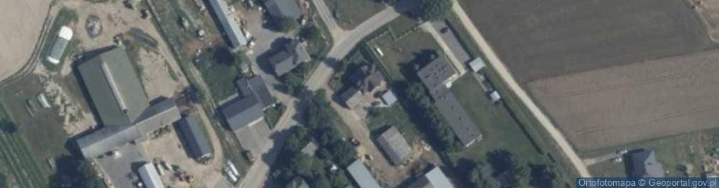 Zdjęcie satelitarne Osiny Dolne ul.