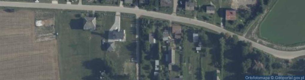 Zdjęcie satelitarne Osiny Górne ul.
