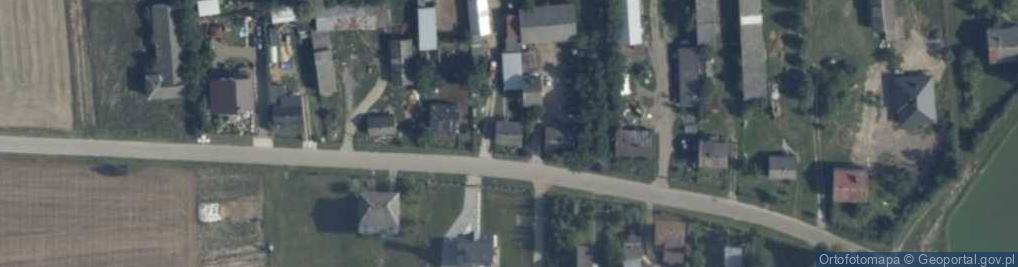 Zdjęcie satelitarne Osiny Górne ul.