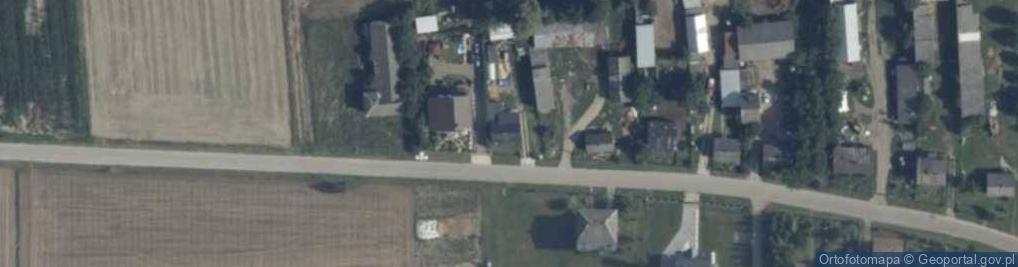 Zdjęcie satelitarne Osiny Górne ul.