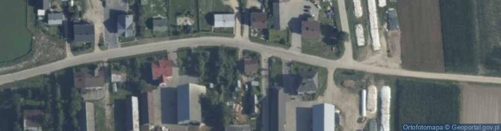 Zdjęcie satelitarne Osiny Górne ul.