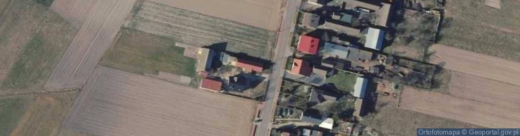 Zdjęcie satelitarne Osiny-Mokra Niwa ul.