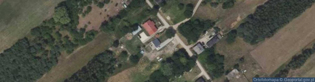 Zdjęcie satelitarne Osiny ul.