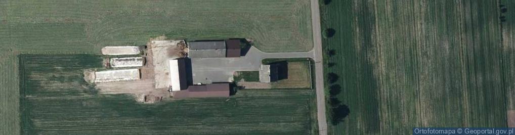 Zdjęcie satelitarne Osiny ul.