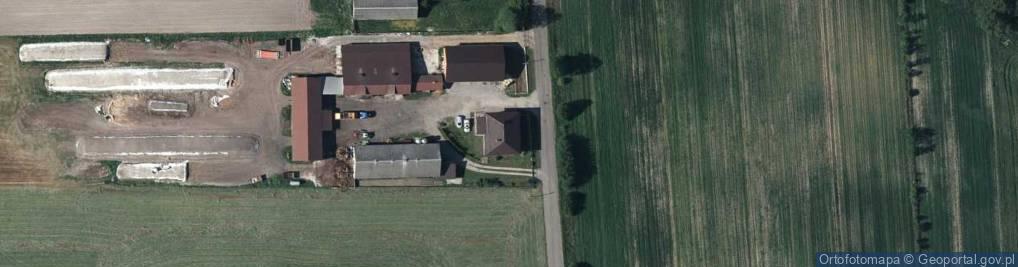 Zdjęcie satelitarne Osiny ul.