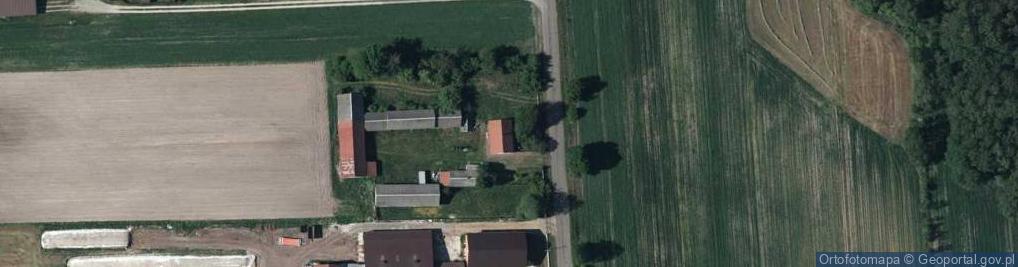 Zdjęcie satelitarne Osiny ul.