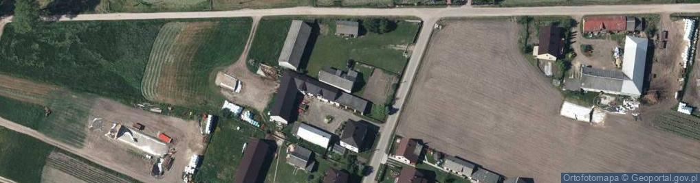 Zdjęcie satelitarne Osiny ul.