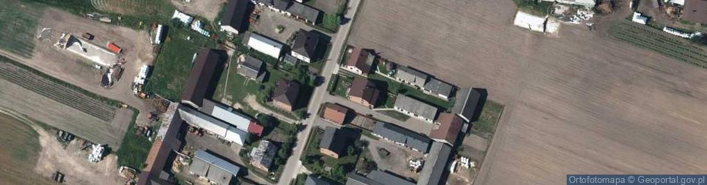 Zdjęcie satelitarne Osiny ul.