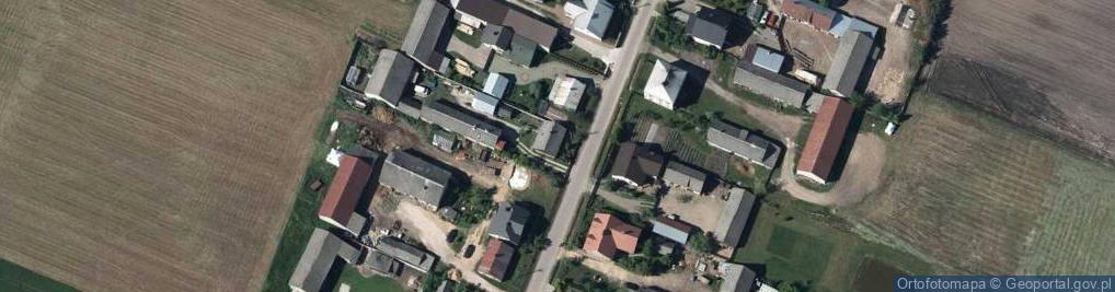 Zdjęcie satelitarne Osiny ul.