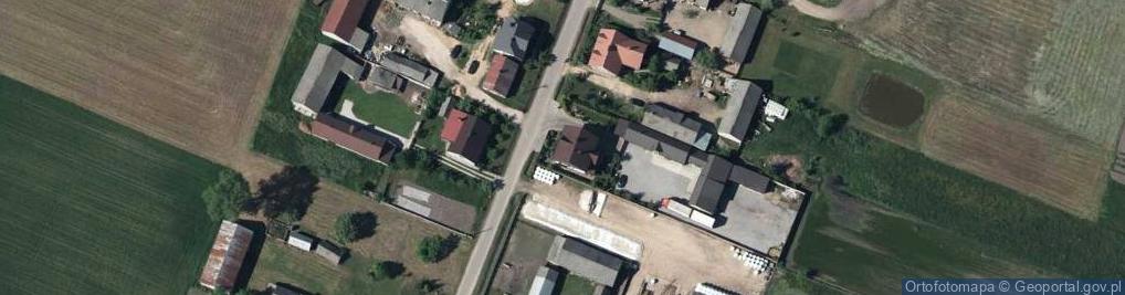 Zdjęcie satelitarne Osiny ul.