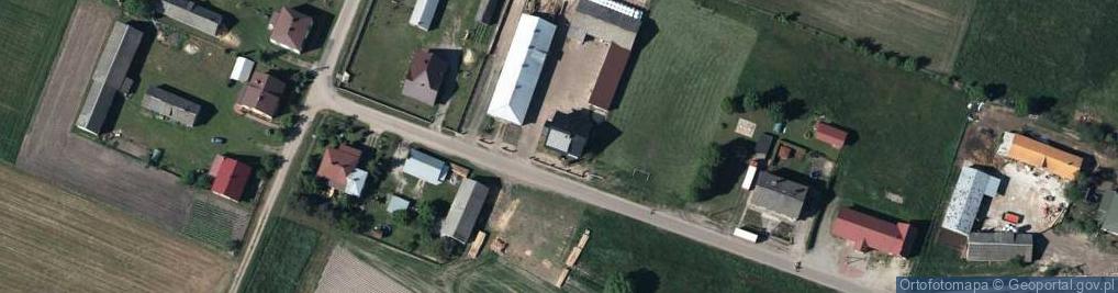 Zdjęcie satelitarne Osiny ul.