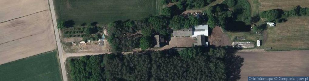 Zdjęcie satelitarne Osiny ul.