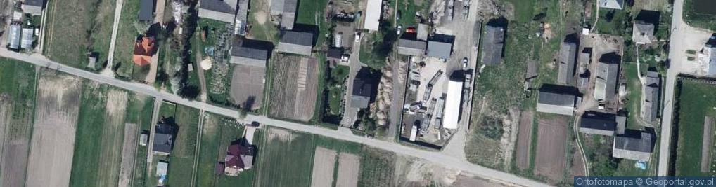 Zdjęcie satelitarne Osiny ul.