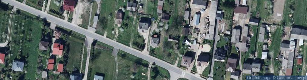 Zdjęcie satelitarne Osiny ul.