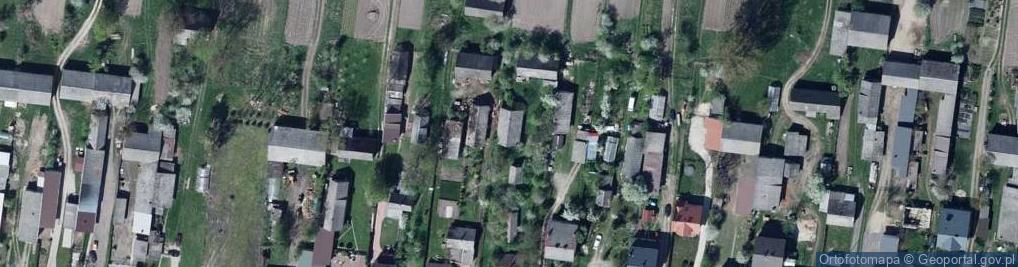 Zdjęcie satelitarne Osiny ul.