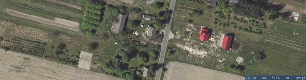 Zdjęcie satelitarne Osiny ul.