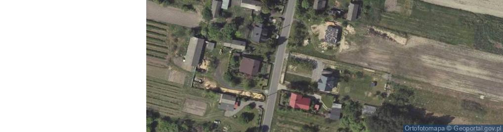 Zdjęcie satelitarne Osiny ul.