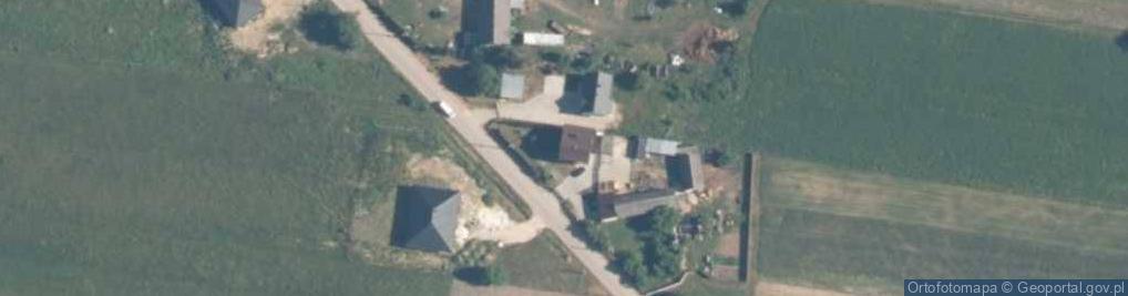 Zdjęcie satelitarne Osiny ul.
