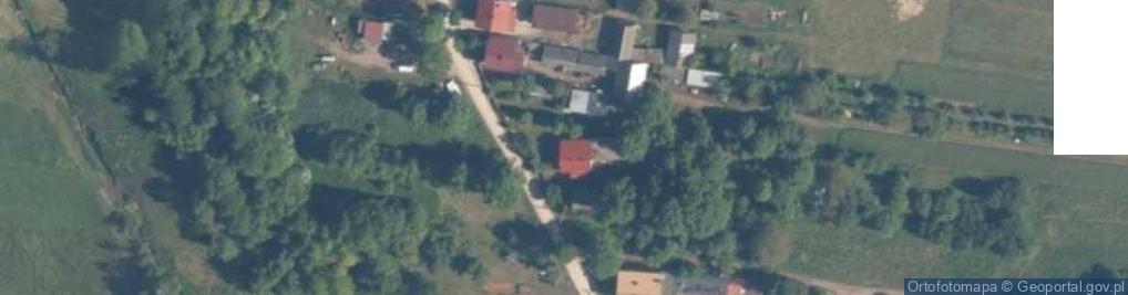 Zdjęcie satelitarne Osiny ul.