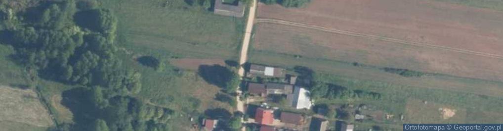 Zdjęcie satelitarne Osiny ul.