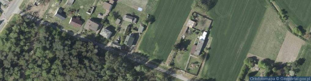 Zdjęcie satelitarne Osiny ul.