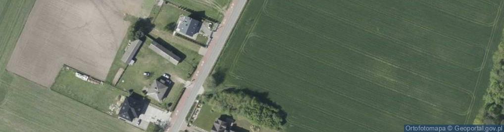 Zdjęcie satelitarne Osiny ul.