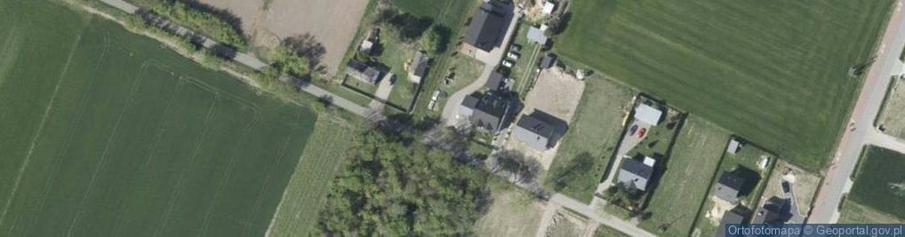 Zdjęcie satelitarne Osiny ul.