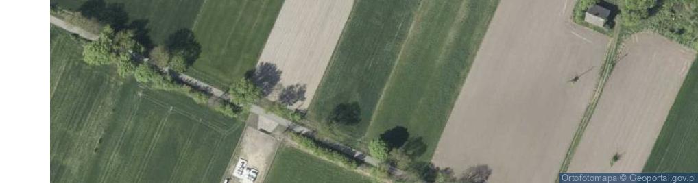Zdjęcie satelitarne Osiny ul.