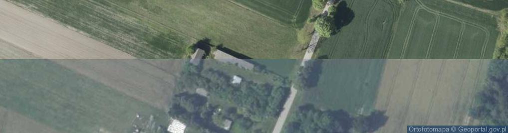 Zdjęcie satelitarne Osiny ul.