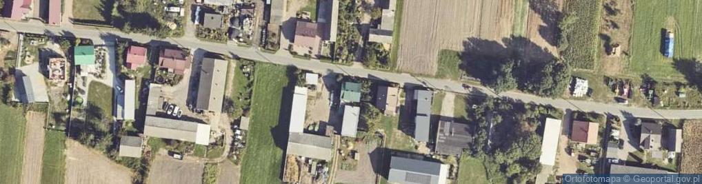 Zdjęcie satelitarne Osiny ul.