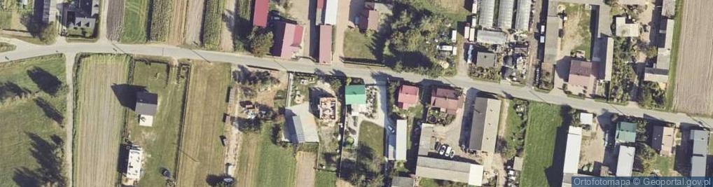 Zdjęcie satelitarne Osiny ul.