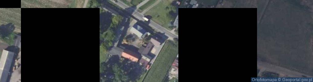 Zdjęcie satelitarne Osiny ul.