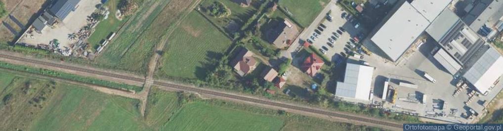 Zdjęcie satelitarne Osiny ul.