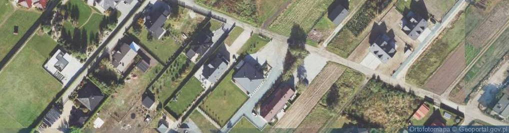 Zdjęcie satelitarne Osiny ul.