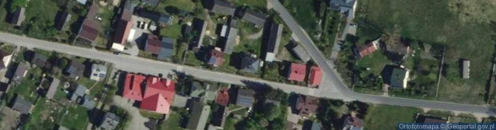 Zdjęcie satelitarne Osiny ul.