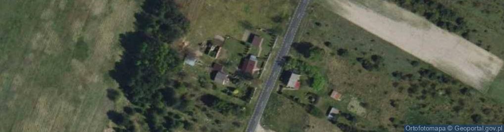 Zdjęcie satelitarne Osiny ul.