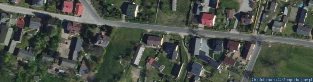 Zdjęcie satelitarne Osiny ul.