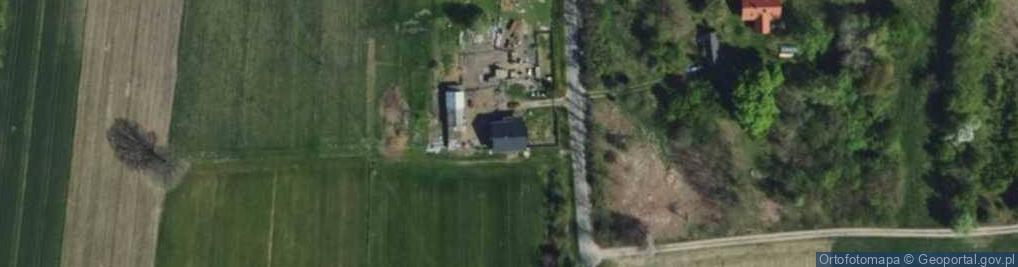 Zdjęcie satelitarne Osiny ul.