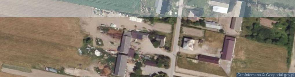 Zdjęcie satelitarne Osipy-Kolonia ul.