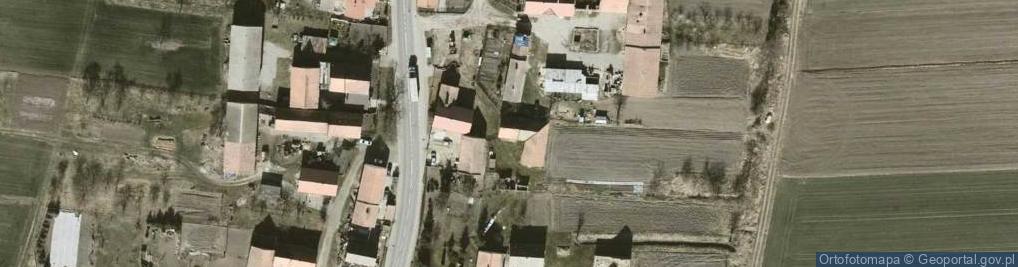 Zdjęcie satelitarne Ośno ul.