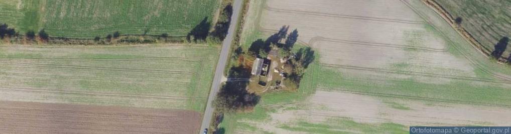 Zdjęcie satelitarne Ośno ul.