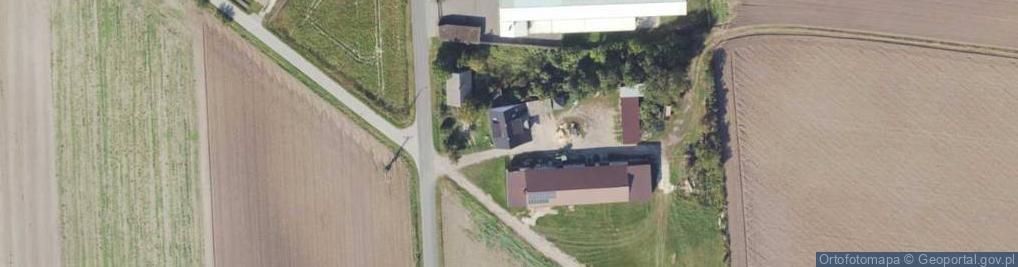 Zdjęcie satelitarne Ośno ul.