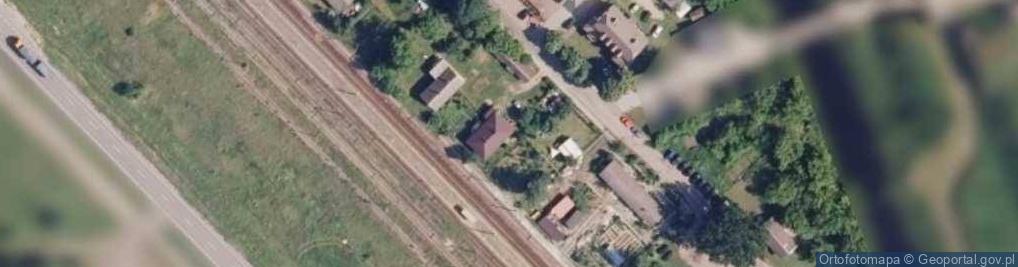 Zdjęcie satelitarne Osowiec-Twierdza ul.