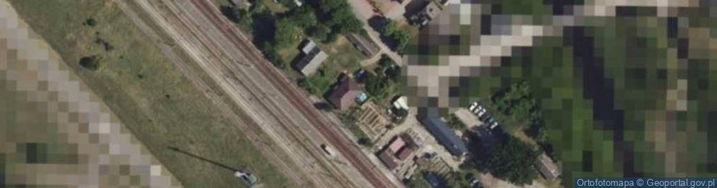 Zdjęcie satelitarne Osowiec-Twierdza ul.