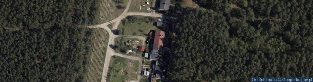 Zdjęcie satelitarne Osada Osowa Góra ul.