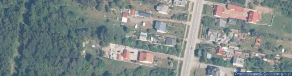 Zdjęcie satelitarne Ostojów ul.